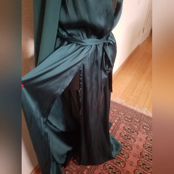 Emerald green See-through Dress! - Picture 5 of 5